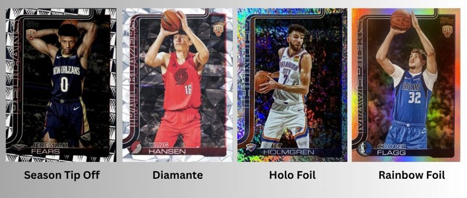 2025-26-topps-basketball-parallel-cards-for-collectors An example of 2025-25 Topps Basketball parallel cards