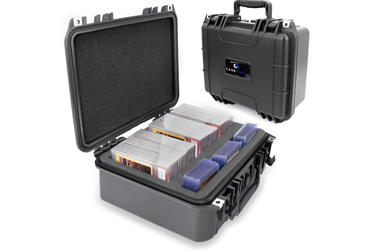 casematix-graded-card-storage-for-graded-cards-and-toploaders CASEMATIX Graded Card Storage Box Compatible with 40+ BGS PSA Sports Trading Cards with Top Loader Card Storage Case