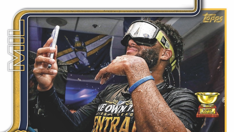 2025-26 Topps basketball golden mirror variations banner