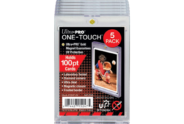 ultra-pro-onetouch-pack-100pt Ultra Pro One-Touch Pack of 5 for 100pt cards