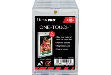 ultra-pro-onetouch-pack-130pt Ultra Pro One-Touch Pack of 5 for 130pt cards