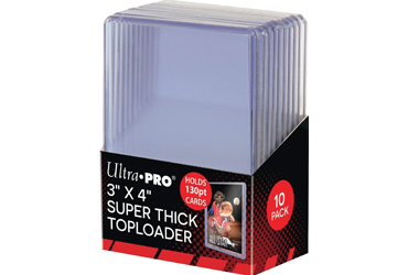 ultra-pro-toploader-130pt-pack A pack of Ultra Pro Toploaders 130pt