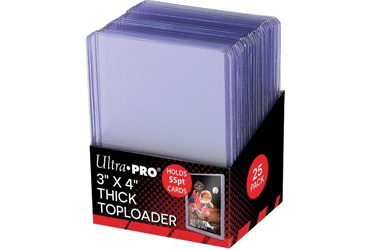 ultra-pro-toploader-55pt-pack A pack of Ultra Pro Toploaders 55pt