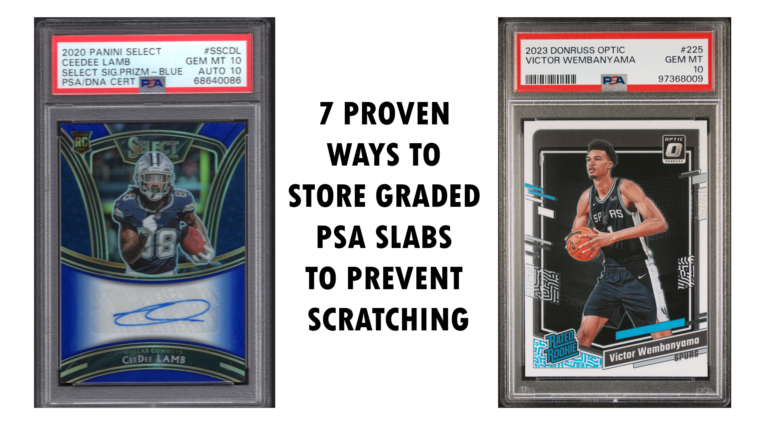 7 Proven Ways to Store Graded PSA Slabs to Prevent Scratching