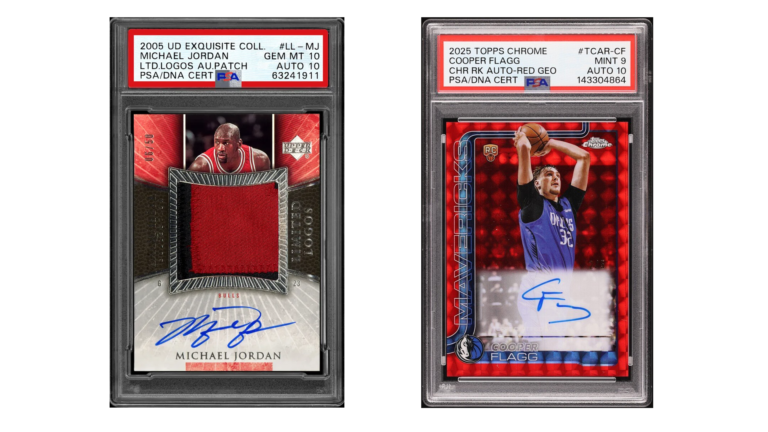 Is It Better to Invest in a Michael Jordan Auto or a Cooper Flagg Auto