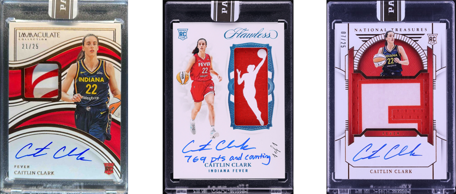rookie card guide why its the best card to collect showcasing an example of caitlin clark rpa