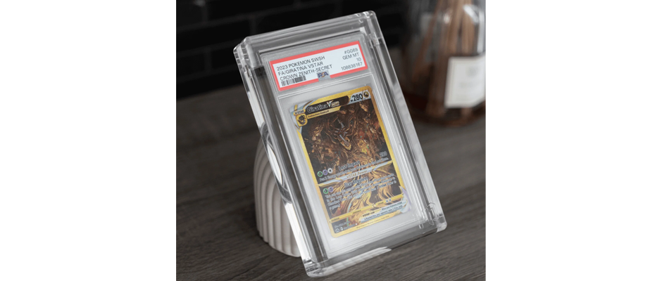 Best UV-resistant display case for my graded cards in a phantom magnetic