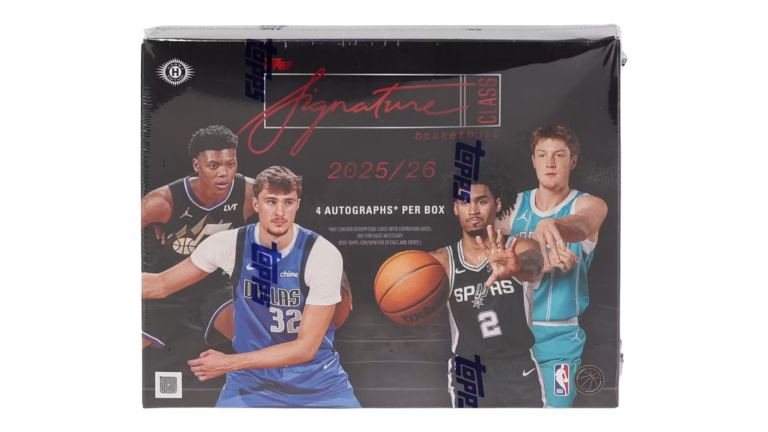 2025-26 Topps Signature Class Basketball Checklist